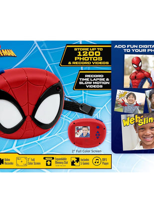 Spiderman Kids Camera with SD Card, Digital Camera for Kids