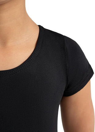 Capezio girls Short Sleeve Leotard - Girls