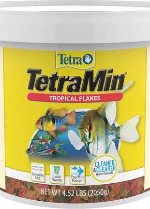 TetraMin Nutritionally Balanced Tropical Flake Food for Tropical Fish, 7.06 oz (pack of 1)