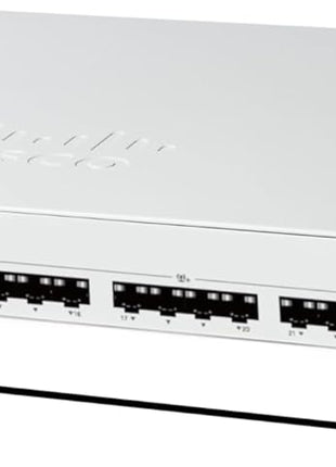 Cisco Catalyst 1300-24XTS Managed Switch, 12 Port 10G Copper, 12x10GE SFP+, Limited Lifetime Protection (C1300-24XTS)
