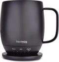 Nextmug   Temperature Controlled, Self Heating Coffee Mug (Black   14 oz.)