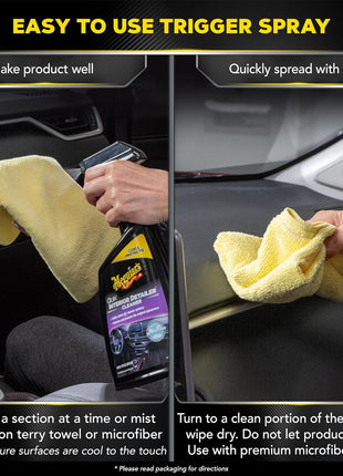 Meguiar's Quik Interior Detailer Cleaner - 24 Oz Spray Bottle