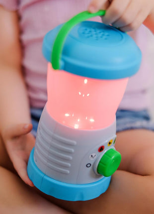 Melissa & Doug Let's Explore Light & Sound Camping Lantern Play Set