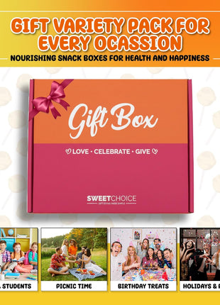 Healthy Snacks Variety Pack (50 Count) - Easter Snack Box Care Package with Chips, Cookies & Granola Bars - Healthy Easter Basket for Adults, Kids & Teens, College Students, Office, Travel & Birthday