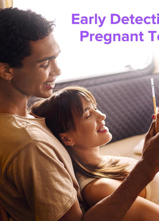 Premom Pregnancy Test Strips- 30 Pack Early Detection Pregnancy Test Kit Powered by Premom Ovulation Predictor iOS and Android APP