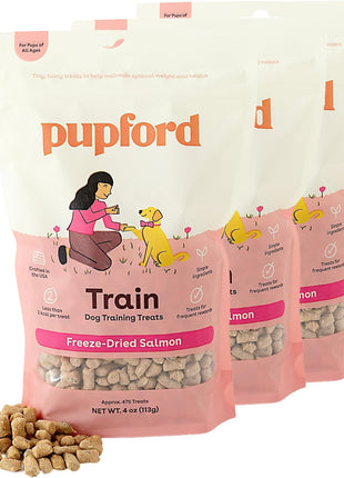 Pupford Freeze Dried Training Treats for Dogs & Puppies, 475+ Three Ingredient Bites (Beef Liver, 4 oz)