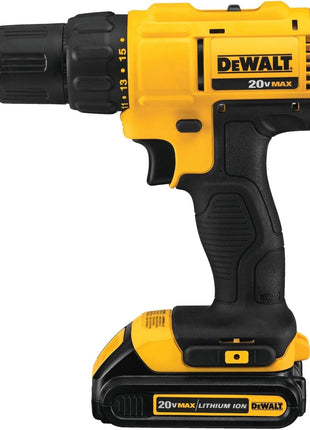 DEWALT 20V MAX Cordless Drill and Impact Driver, Power Tool Combo Kit , Includes 2 Batteries, Charger and Bag (DCK240C2)