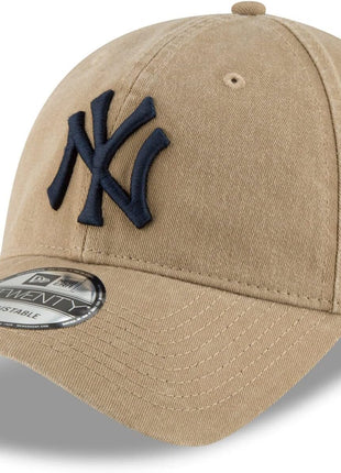 New Era MLB Khaki Core Classic 9TWENTY Adjustable Hat Cap One Size Fits All
