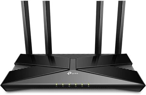 TP-Link Smart WiFi 6 Router (Archer AX10) ??4 Gigabit LAN Ports, Dual Band 802.11AX Router, Beamforming, OFDMA, MU-MIMO, Parental Controls, Dual-Core 900MHz Processor, Works with Alexa