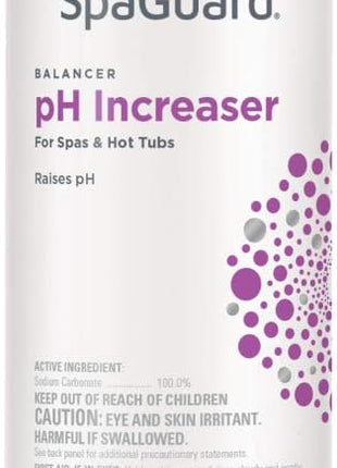 SpaGuard pH Increaser, 1.12 lb, Single, pH Raiser for Spas & Hot Tubs, Protects Equipment from Corrosion, Balances Water