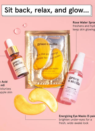 grace & stella Award-Winning Skin Care Set - Gifts for Women