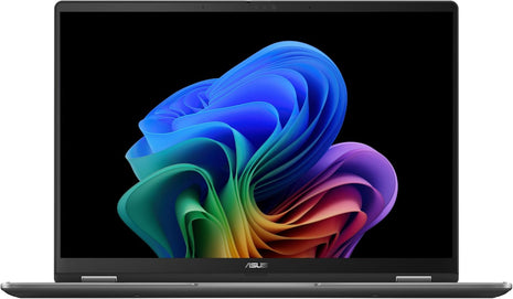 ASUS Vivobook 14 Flip Laptop Copilot+ PC, 14 inch OLED WUXGA 60Hz Touch Display, Intel® CoreTM Ultra 5 226V and ArcTM Graphics, 16GB Memory, 512GB Storage, Windows 11, Matte Gray, TP3407SA-ES54T