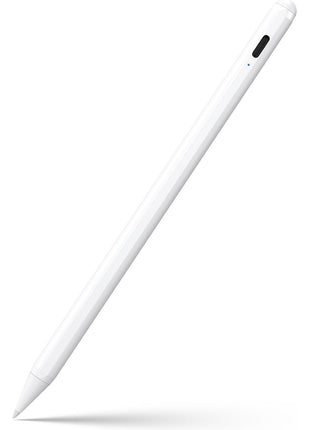 Stylus Pen for iPad 6th-11th Generation-2X Fast Charge Active Pencil Compatible with 2018-2025 Apple iPad Pro 11 inch/12.9 inch/M4, iPad Air 3/4/5/M2/M3,iPad mini 5/6 Gen-White