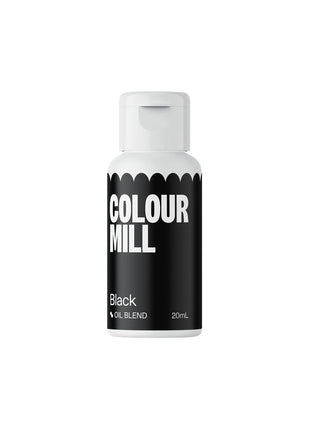 Colour Mill Oil Based Food Coloring, 20 Milliliters Black