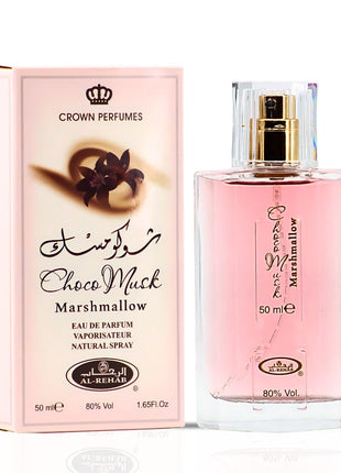 Al-Rehab Choco Musk Eau de Parfum Spray for Women, 1.65 oz/50 ml