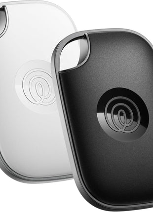 Life360 Tile Pro - Powerful Bluetooth Tracker, Key Finder and Item Locator for Keys Bags, and More. Both iOS and Android Compatible. Phone Finder. 2-Pack (Black/White)
