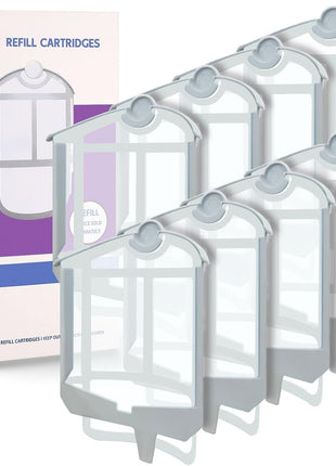 ZVVN 8 Pack Refill Cartridges, Refills Compatible with Indoor Light M364A and Max, Replacement 100% Fit (8 Refill Cartridges)