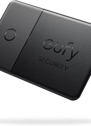 eufy Security SmartTrack Card E30 (Black, 1-Pack), Works with Apple Find My (iOS Only), Wallet Tracker, Phone Finder, Up to 3-Year Battery Life(Android Not Supported), Water Resistant