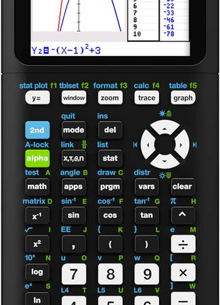 Texas Instruments TI-84 Plus CE Color Graphing Calculator, Black