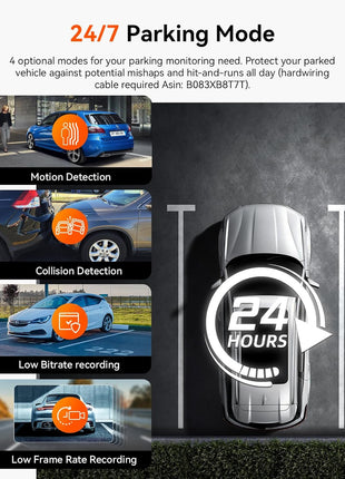 Vantrue N2X 2.7K Dash Cam Front and Inside, 5G WiFi Dual Dash Camera for Car with HDR IR Night Vision, STARVIS 2, GPS, 2.5K/60FPS, G-Sensor, 24/7 Parking Mode, Voice Control, Support 512GB Max