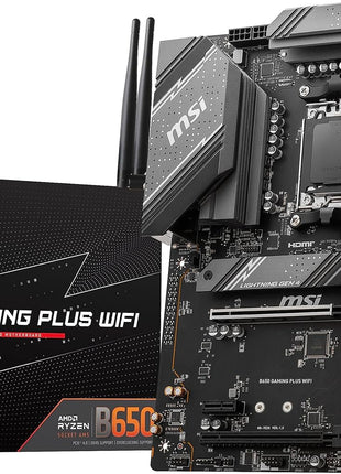MSI B650M Project Zero Gaming Motherboard (AMD Ryzen 9000/8000/7000 Series Processors, AM5, DDR5, PCIe 4.0, M.2 Slots, SATA 6Gb/s, USB 3.2 Gen 2, HDMI/DP, Wi-Fi 6E, Bluetooth 5.3, 2.5Gbps LAN, mATX)