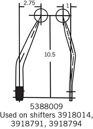Hurst 5388009 Shifter Stick