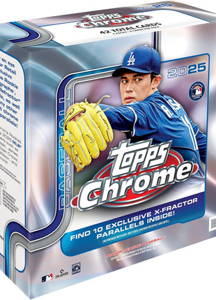 2025 Topps Chrome Baseball - Factory Sealed - Mega Box
