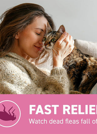 Capstar (nitenpyram) Cat Flea Treatment, Fast-Acting Oral Flea Treatment for Cats 2-25 lbs, Vet-Recommended Medication Tablets Start Killing in 30 Minutes, 6 Doses