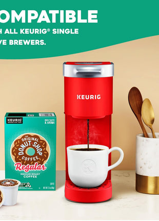 The Original Donut Shop Regular Keurig Single Serve K Cup Pods, Medium Roast Coffee, 72 Count