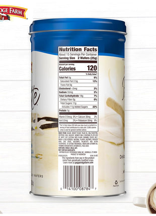 Pepperidge Farm Pirouette French Vanilla Flavored Filled Wafers, 13.5 Oz