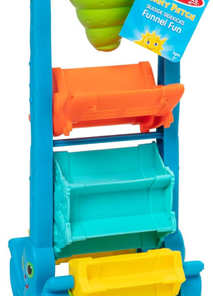 Melissa & Doug Seaside Sidekicks Funnel Fun Sand and Water Toy - Kids Outdoor Toys and Beach Toys for Toddlers, Encourages Sensory Play, Ages 2+