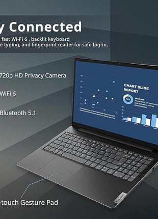 Lenovo Business Laptop | 36GB RAM | 1.1TB Storage (640GB SSD+512GB External) | Intel Core | 15.6" Win 11 Pro (Windows 11 Pro, 36GB RAM | 1.1TB Storage)