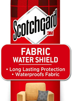 Scotchgard Fabric Water Shield, 13.5 Ounces, Repels Water, Ideal for Couches, Pillows, Furniture, Shoes and More, Long Lasting Protection