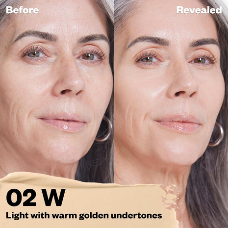 Kosas Revealer Concealer – Medium Coverage Hydrating Under Eye & Face Concealer with Hyaluronic Acid, Tone 02 W