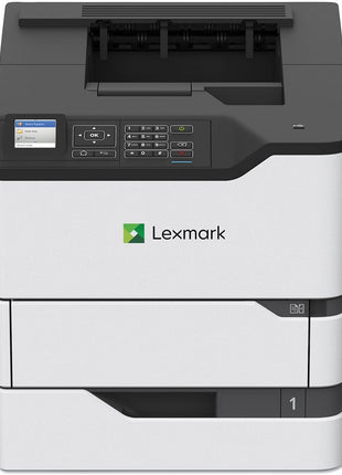 Lexmark MS821dn Monochrome Laser, Duplex (2-Sided) Printing: Integrated Duplex, 2.4-inch Color LCD Display, Print Speed: Up to 55 ppm, Recommended Monthly Page Volume: 3000-50000 Pages(50G0100)