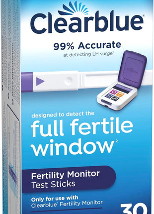 Clearblue Fertility Monitor Test Sticks, 30 Count