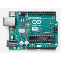 Arduino Uno REV3 [A000066] ? ATmega328P Microcontroller, 16MHz, 14 Digital I/O Pins, 6 Analog Inputs, 32KB Flash, USB Connectivity, Compatible with Arduino IDE for DIY Projects and Prototyping
