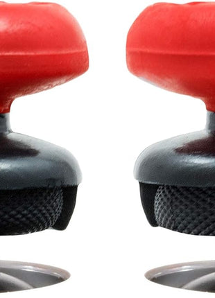 KontrolFreek FPS Freek Inferno for PlayStation 4 (PS4) and PlayStation 4 (PS5) Controller | Performance Thumbsticks | 2 High-Rise Concave | Red