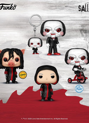 Funko Pop! Plus: Saw - Billy The Puppet - Amazon Exclusive - Collectable Vinyl Figure - Gift Idea - Official Merchandise - Toys for Kids & Adults - Horror Fans - Model Figure for Collectors