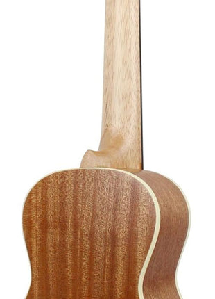 Kulana Deluxe Concert Ukulele, Mahogany Wood with Binding and Aquila Strings  Gig Bag
