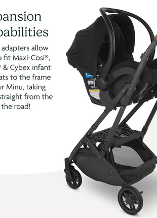 UPPAbaby Car Seat Adapter for Minu & Minu V2 - Fits Maxi-Cosi, Nuna, Clek