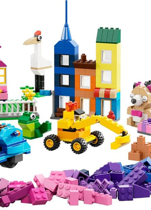 LEGO Classic Large Creative Brick Box 10698 Building Set, Toy Storage Solution for Home or Classrooms, Interactive Building Toy for Kids, Boys, and Girls