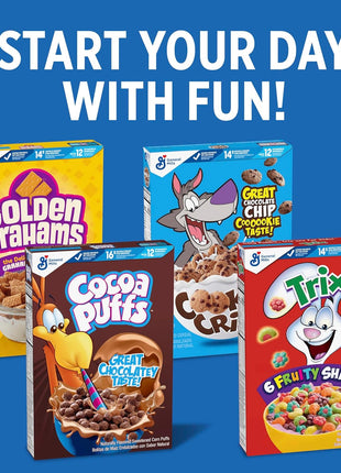 Golden Grahams Breakfast Cereal, Whole Grain, Giant Size, 27.6 oz | Graham Cracker Taste, 14g Whole Grain per Serving, 12 Vitamins per Serving, Great for Snack Recipes