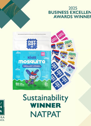 NATPAT Buzz Patch Mosquito Patch Stickers for Kids - Plant Based Ingredients, Non-Toxic - The Original All Natural Citronella Essential Oil Insect Patch, DEET Free, for Toddlers, Kids (48 Pack)