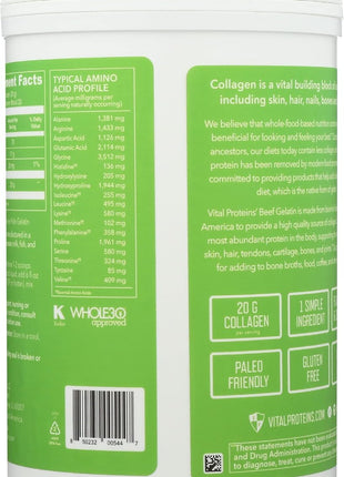 Vital Proteins Beef Gelatin, 16.4 OZ