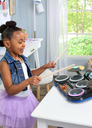 VTech Kidi Star Drum Pad, Black