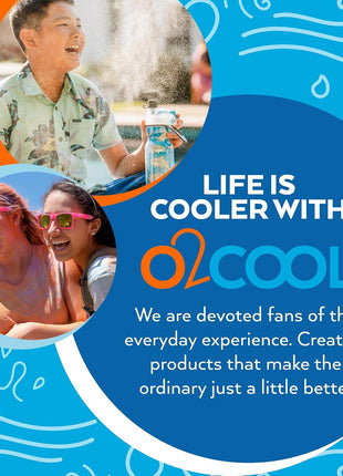 O2COOL Elite Battery Powered Handheld Water Misting Fans (Raspberry)…