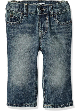 The Children's Place Baby Boys and Toddler Boys Basic Bootcut Jeans, Tide Pool, 4T