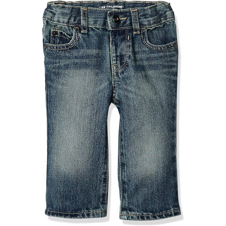 The Children's Place Baby Boys and Toddler Boys Basic Bootcut Jeans, Tide Pool, 4T