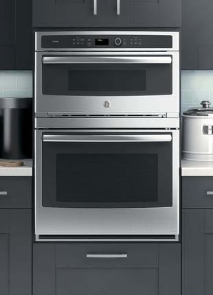 GE Profile PT7800SHSS 30" Built-In Convection Combination Microwave Wall Oven in Stainless Steel